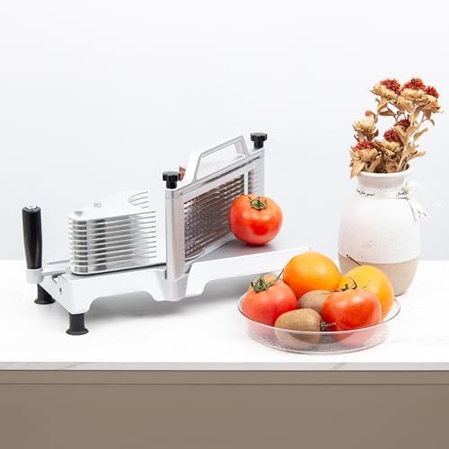 Commercial Tomato Slicer Heavy Duty Manual Fruit Vegetable 1/4 Inch Slicer For Cutting Tomato Cucumber Bananas (1/4 inch) - Image 6
