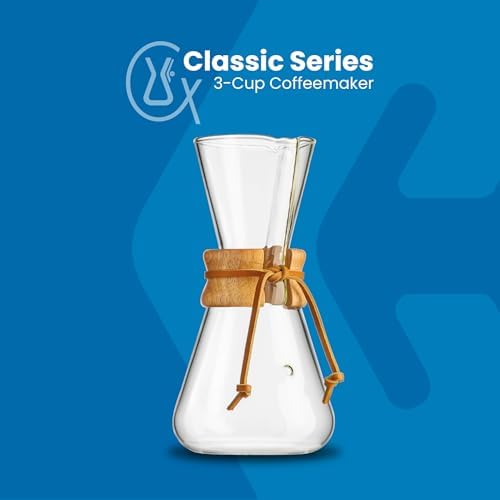 Pour-Over Glass Coffeemaker - Classic Series - 3-Cup - Exclusive Packaging