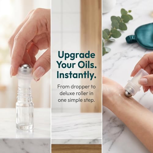 Stainless Steel Roller Ball Inserts 20 Pcs for Essential Oil Bottles - Image 5