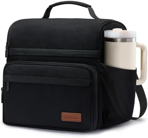 Lunch Bag for Men Women, Large Insulated Lunch Box Cooler Lunbox