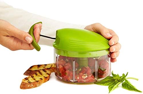 Kuhn Rikon Pull Chop, Vegetable Chopper with Stainless Steel Blades, Food Chopper with Non-Slip Base, Easy to Use Fruit Cutter and Onion Chopper, Essential Kitchen Accessories 650ml - Image 4