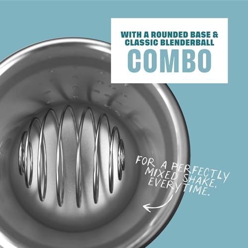 BlenderBottle Sport Sleek Stainless Steel Shaker Bottle 25 oz Seafoam - Image 5