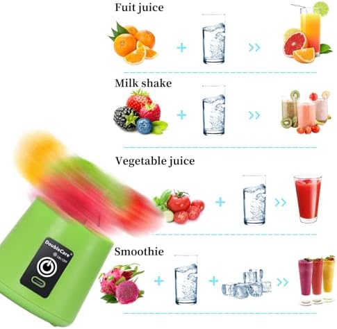 Portable Blender, Electric USB Mini Juicer Blender For Shakes and Smoothies - Image 6