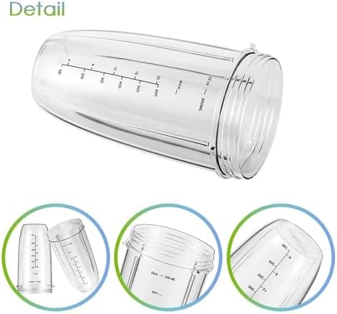 32 Oz Tall Colossal Cup Replacement Part Compatible With Nutri Bullet 600W 900W Blenders NB-101B NB-101S NB-201 - Image 3