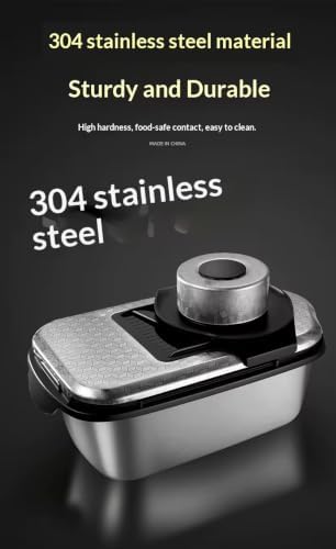 Nirvair 9-in-1 Manual Vegetable Chopper with Container & Slicer - Image 5