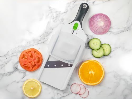 Adjustable Mandoline Slicer Stainless Steel Handheld Vegetable Cutter - Image 2