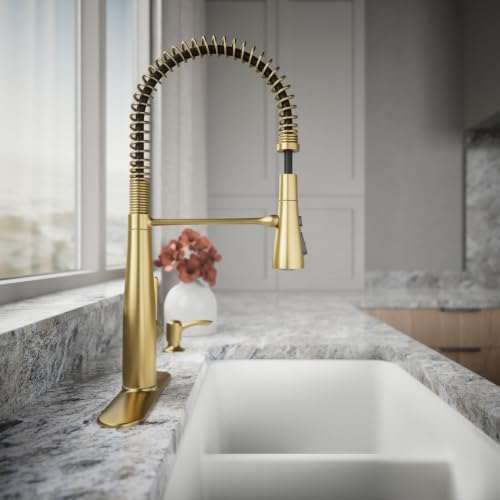 KOHLER Semi-Pro Kitchen Sink Faucet with Soap Dispenser