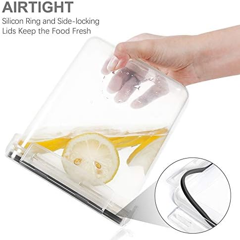 Airtight Food Storage Containers with Lids, 7 PCS