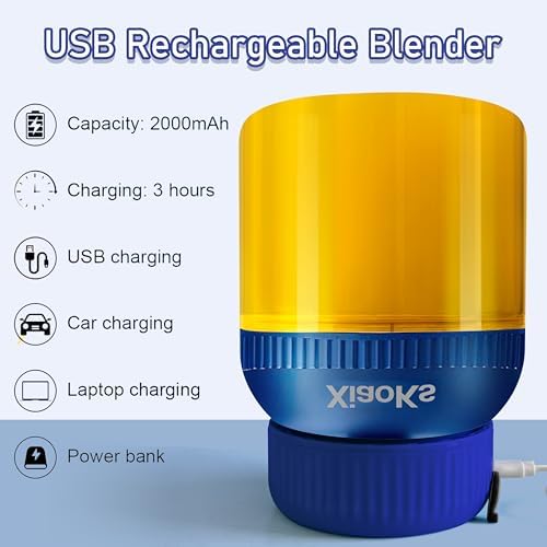 Portable Blender Personal Blenders for Shakes&Smoothies with 43oz - Image 4