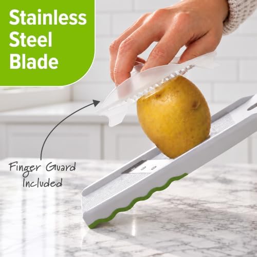 Adjust-A-Slice Mandoline Slicer with Adjustable Thickness
