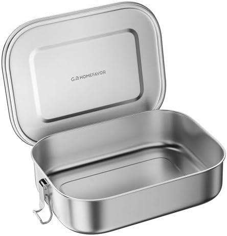 Stainless Steel Lunch Box, 1400 ml/47 oz