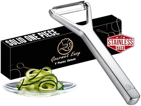 Vegetable Peeler, Ultra Sharp Blade, Stainless Steel Y Peeler