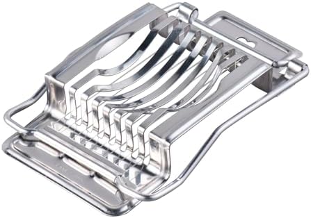 Stainless steel egg slicer