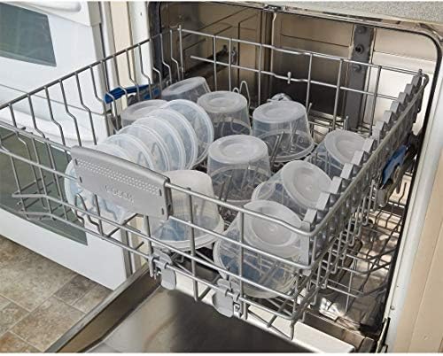Deli Containers with Lids Leakproof - 40 Pack BPA-Free Plastic Microwaveable Clear Food Storage Container Premium Heavy-Duty Quality, Freezer & Dishwasher Safe (16 oz.)