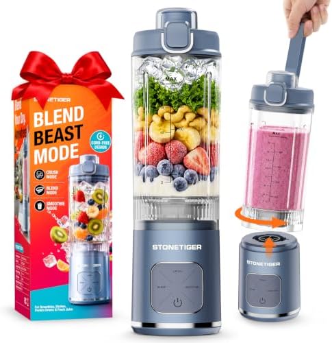 Portable Blender for Smoothie, Personal Blender, Cordless, Fitness &Travel by Unknown