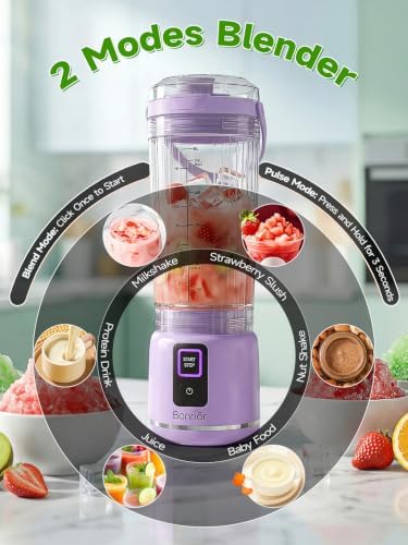 Cordless Portable Blender for Smoothies, Shakes and Ice Crushing - Image 4