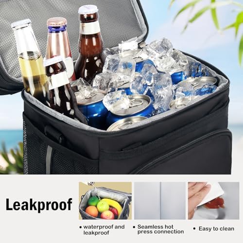 Tactical Lunch Box for Men/Women, 16L Expandable Insulated Lunch Bag