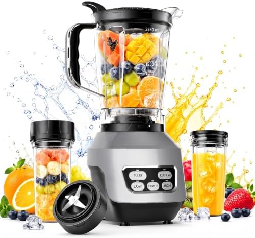 OLIXIS Personal Smoothie Blender for Kitchen, Smoothie Blender with 6 Blade by OLIXIS