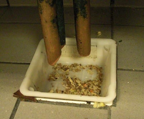 8.5" Floor Sink Basket, for Restaurant Floor Sink drains, Prevent Drain Clogs with The Original Drain-Net Basket