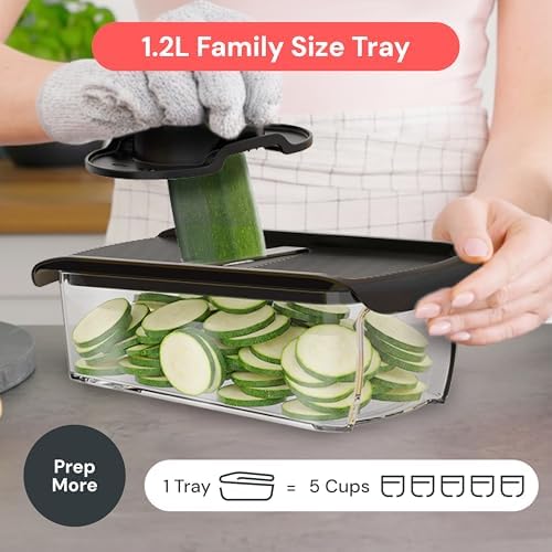 Fullstar Pro Mandoline Vegetable Slicer, 6-in-1 Kitchen Prep Tool - Image 6