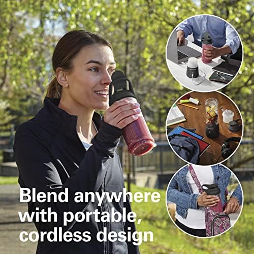 Hamilton Beach Blend-Now Cordless Portable Personal Blender for Smoothies - Image 3
