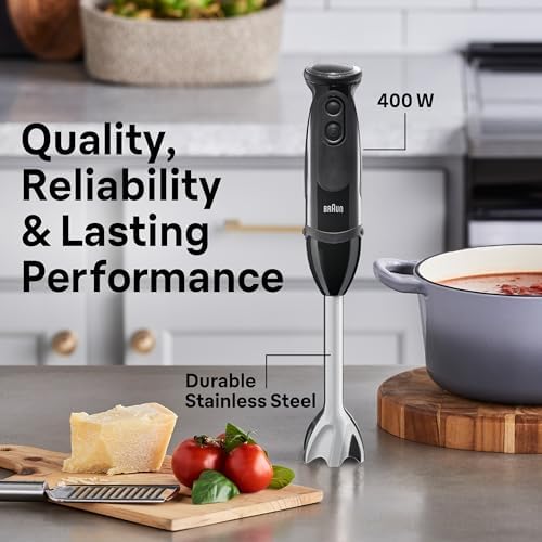 Braun MQ5025 Hand Blender Multiquick Vario, MQ5025, Black - Image 5