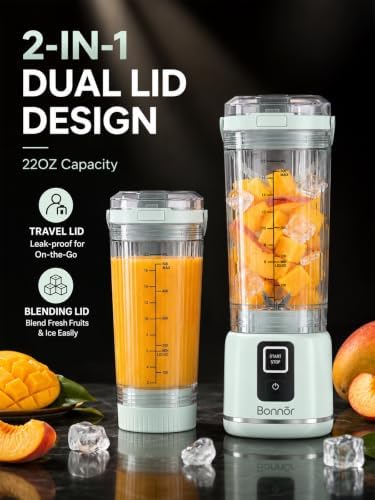 Cordless Portable Blender for Smoothies, Shakes and Ice Crushing - Image 2