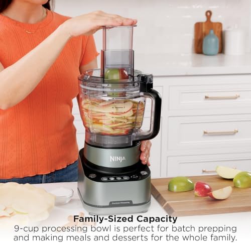 Ninja PrecisionPro Food Processor & Dough Mixer, 1000PW, 9-Cup, BZ601 - Image 4