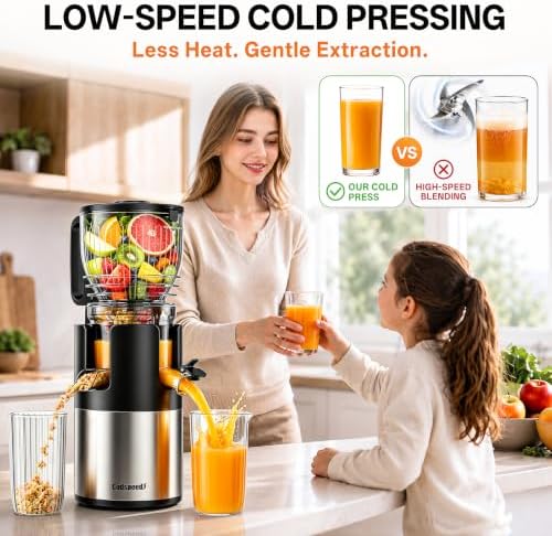 Smoothpress® 6-inch Chute Cold Press Juicer Machine