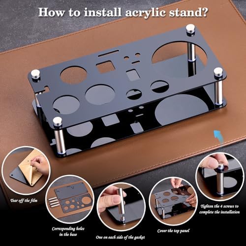 Cocktail Shaker Bartender Kit, 15 Pcs Bar Tool with Acrylic Stand