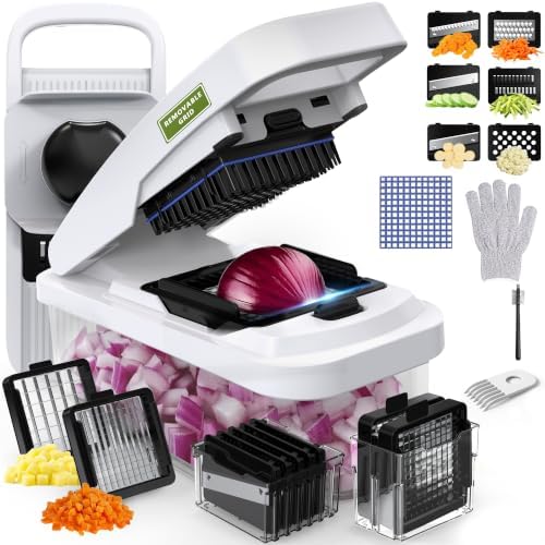 Multifunctional Vegetable Chopper & Mandoline Slicer, Veggie Chopper by Unknown