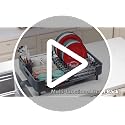 Expandable Dish Drying Rack for Kitchen Counter, Standard, Black