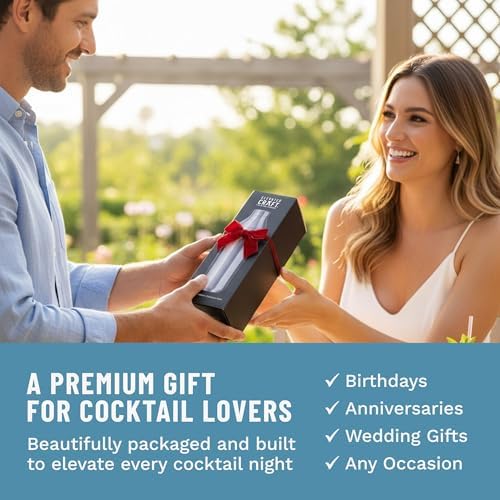 Hybrid Cocktail Shaker, Vacuum Insulated Stainless Steel, 28 oz