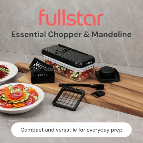 Fullstar Essential Vegetable Chopper & Mandoline Slicer 8-in-1 Kitchen Tool - Image 2