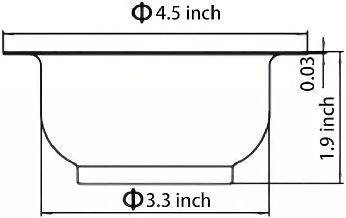 3.5 Inch Kitchen Sink Stainless Steel Deep Cup Drain Assembly, Rustproof Sink Strainer with Leak-Proof Gasket, Deep Cup Sink Drain Srainer.