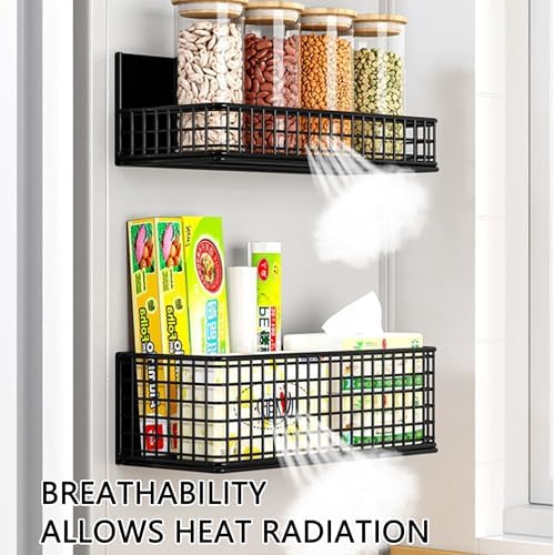 Magnetic Shelf Fridge Basket Bin Washer Dryer Locker Whiteboard Cabinet