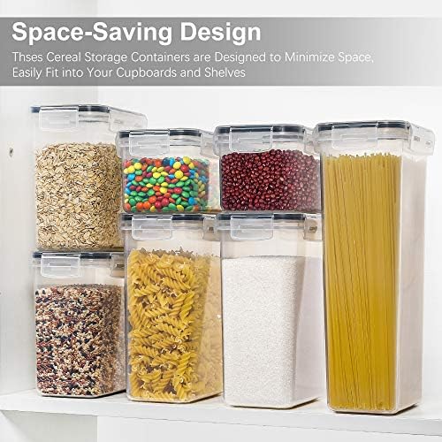 Airtight Food Storage Containers with Lids, 7 PCS