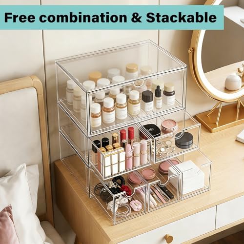 Tea Bag Organizer K Cup Holder Drawer Coffee Pods Storage, 2 Pack