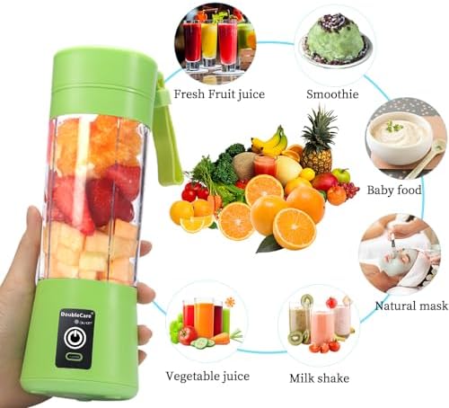 Portable Blender, Electric USB Mini Juicer Blender For Shakes and Smoothies - Image 4