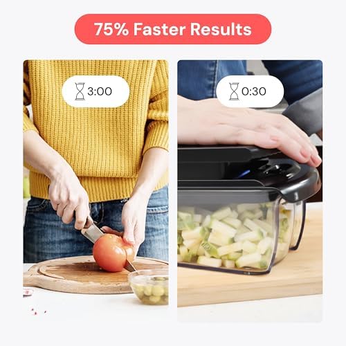 Pro Original Vegetable Chopper & Mandoline Slicer 8-in-1 Prep Tool