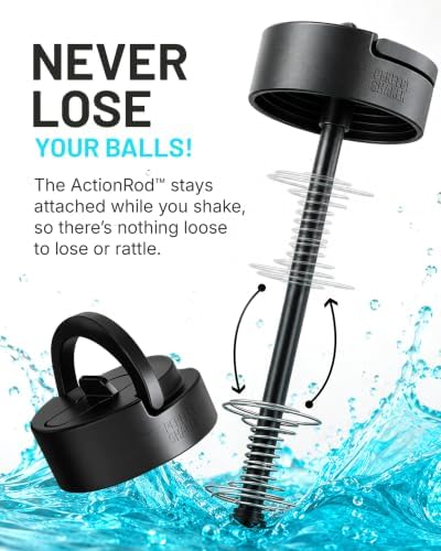 PerfectShaker LUMA 28oz Tritan Protein Shaker Bottle with Straw - Image 3