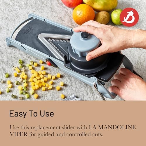 de Buyer VIPER Slider - Ideal for Guided, Controlled Cuts - Designed for LA MANDOLINE VIPER - Made in France - Image 3