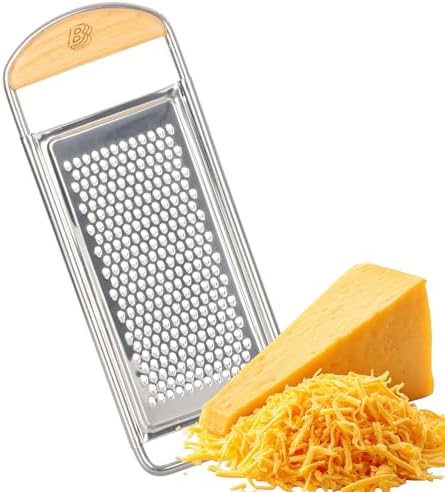 Kings County Tools Cheese Grater Handheld, Italian Made Kitchen Gadgets by KingsCountyTools
