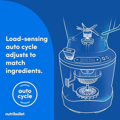 nutribullet® SmartSense Blender Combo, 1400 Watts, Matte White, NBF50700AW - Image 3