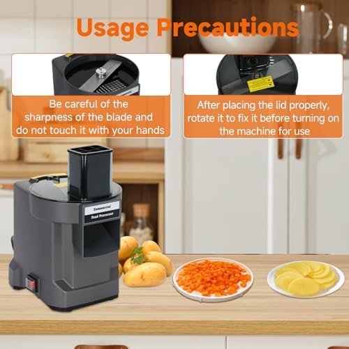 3 in 1 Electric Vegetable Dicer Slicer for Commercial & Home Use