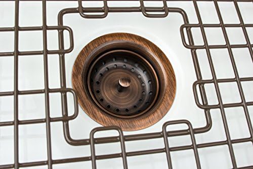 Kitchen Sink Basket Strainer Drain TB35-01,Antique Copper