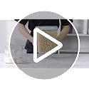 Flour Sugar Storage Containers 6.5L, 4 PCS, Black