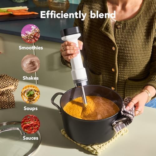 KitchenAid Go Cordless Hand Blender, battery included, KHBRV71 - Image 5