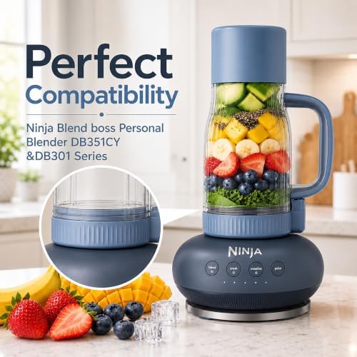 26oz Replacement Cup with Lid for Ninja BlendBOSS Personal Blender - Image 2