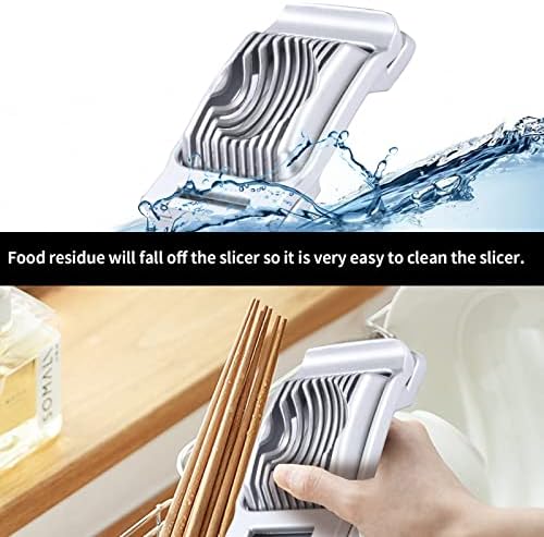 2 Packs Egg Slicer,Strawberry Slicers, Stainless Steel Wire Egg Slicer - Image 5